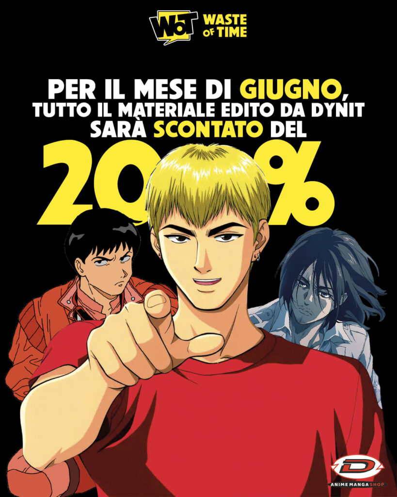 Promo Dynit Manga e Anime Sconto del 20%